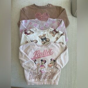 Toddler Girl Sweatshirt Bundle 5T